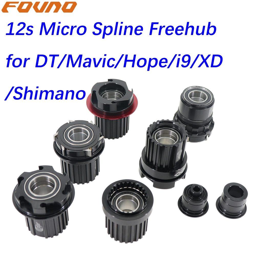 Bike Freehub body 12s Micro Spline driver freehub body for MAVIC DT XDR XD DT Swiss 180 190 240 350 MTB 11s for shimano hope i9