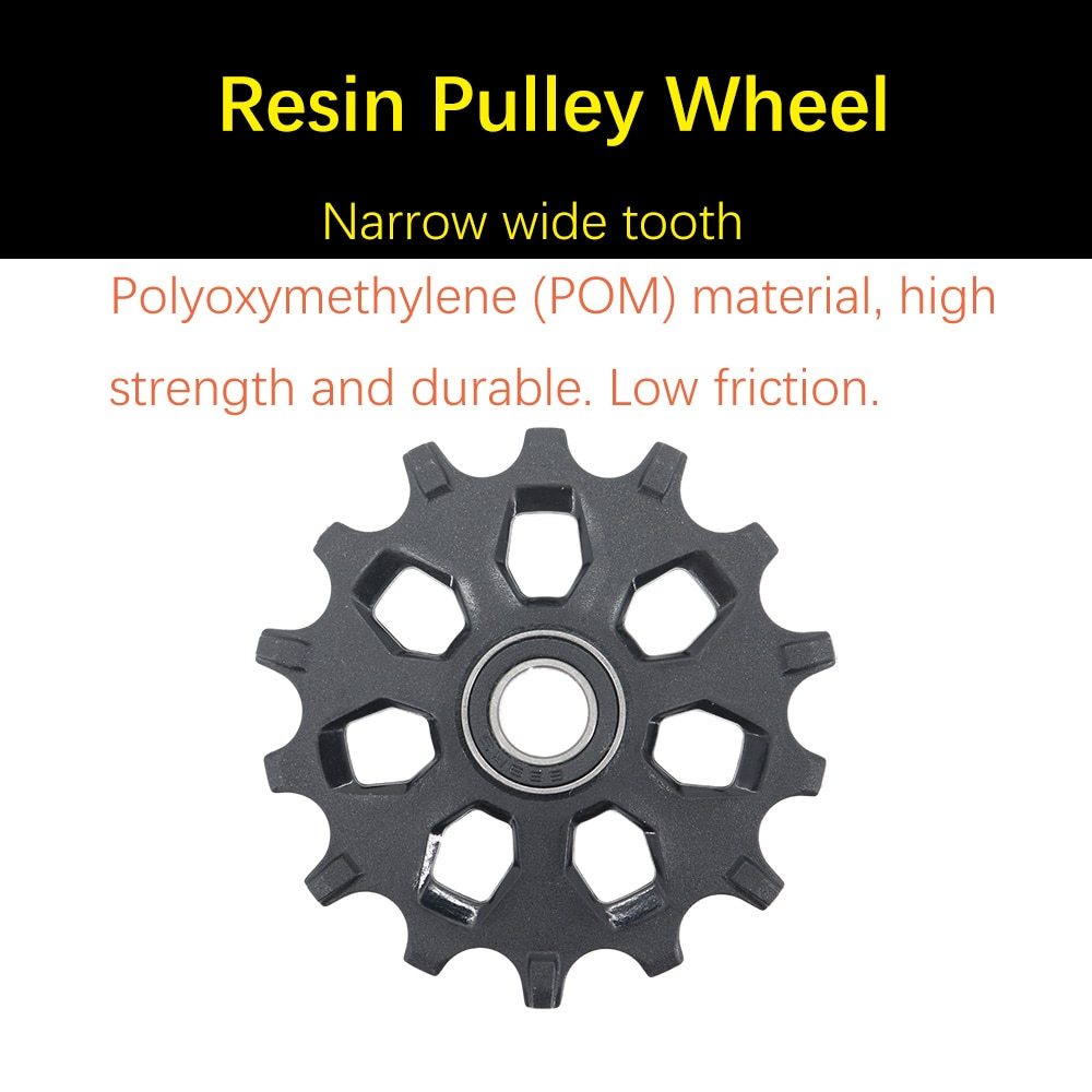 Fovno Bike Pulley Wheel Guide Roller Jockey 12t 14t 16t Bearing MTB Rear Derailleur for Sram for Shimano M9000 R8000 Deckas