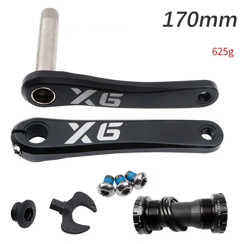 IXF GXP crankset MTB Bike Aluminum 3mm offset gxp chainring round oval for Sram crank Direct Mount X9 X0 XX1 X01 DUB 170 175 X6