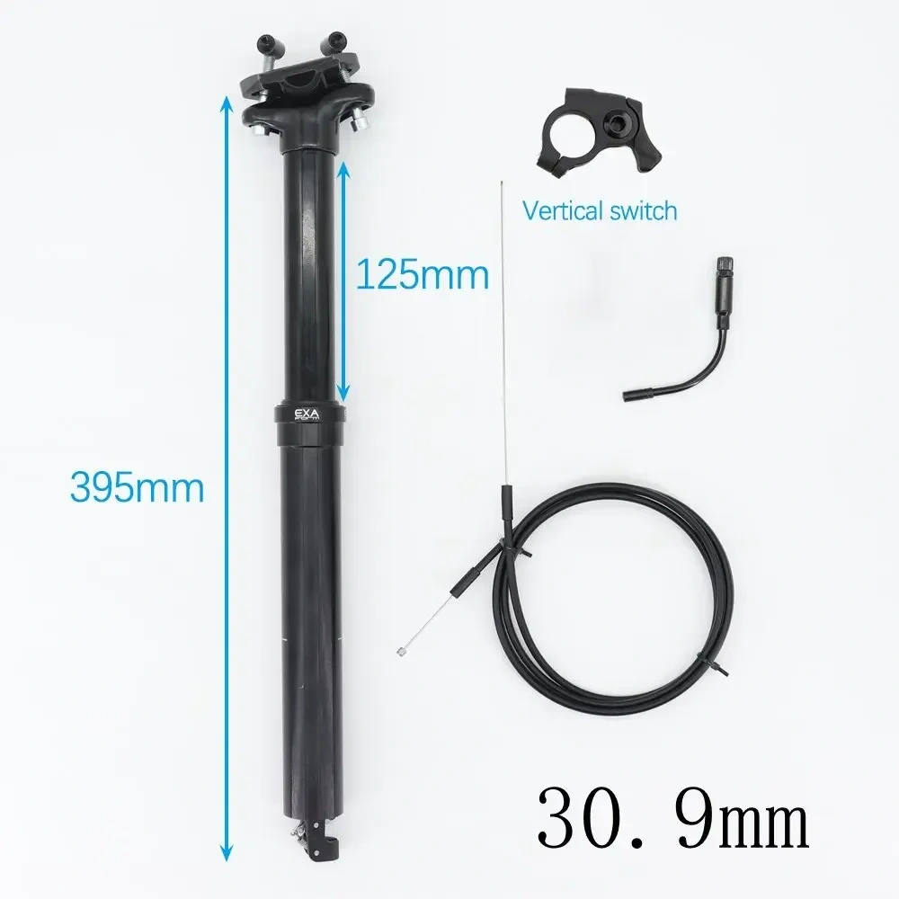 EXA Form Dropper Seatpost Bike MTB Mountain Bike 30.9 31.6 125mm 150mm Travel Kindshock Adjustable Seatpost Remote Control 900i
