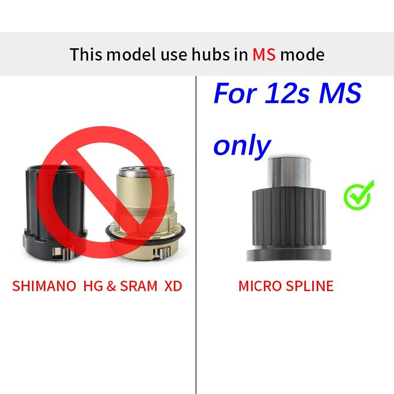 MS 12s Cassette flywheel for Shimano Micro spline SLX XT M8100 M7100 M6100 12 speed 10T-50T 10T-52T Freewheel Bike MTB 12 Speed