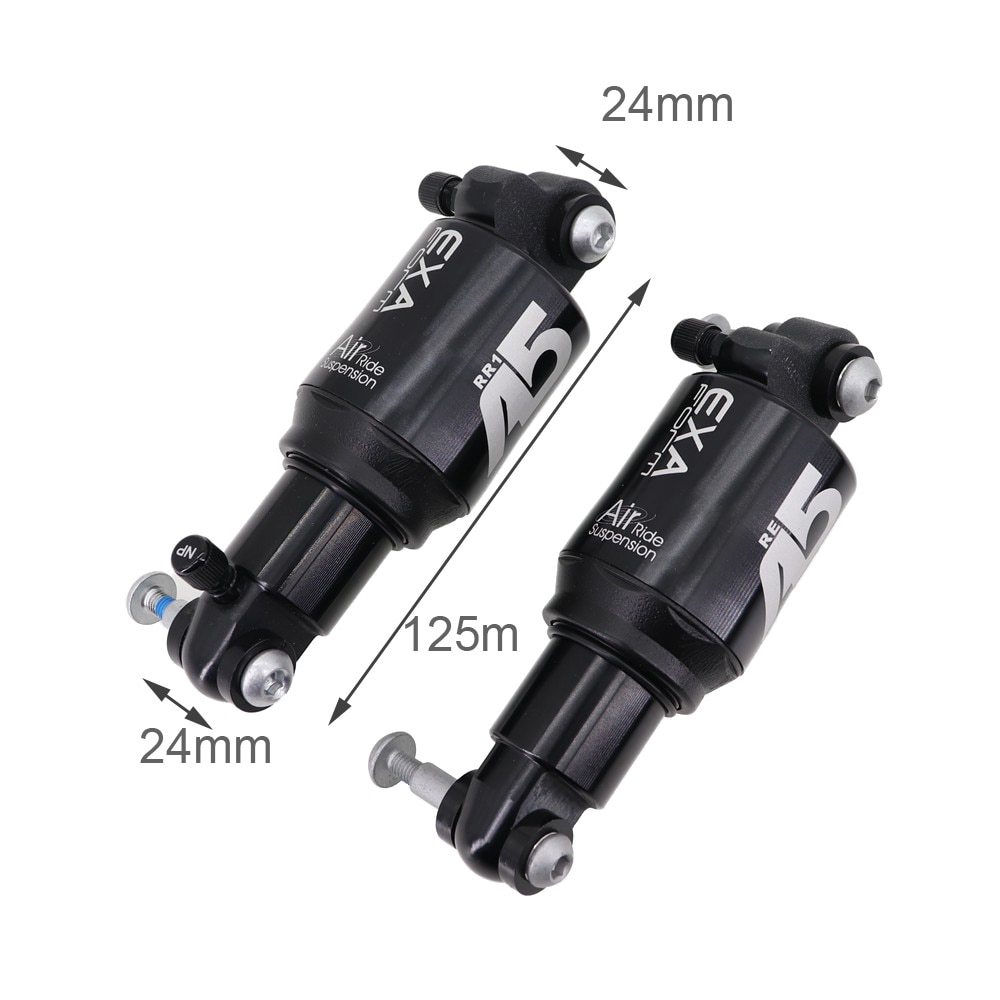 Exa form rear shock air pressure A5 RE RR1 shock absorber bike folding MTB  Downhill Kindshock 125 150 mm 650 lbs 850 1000 1100