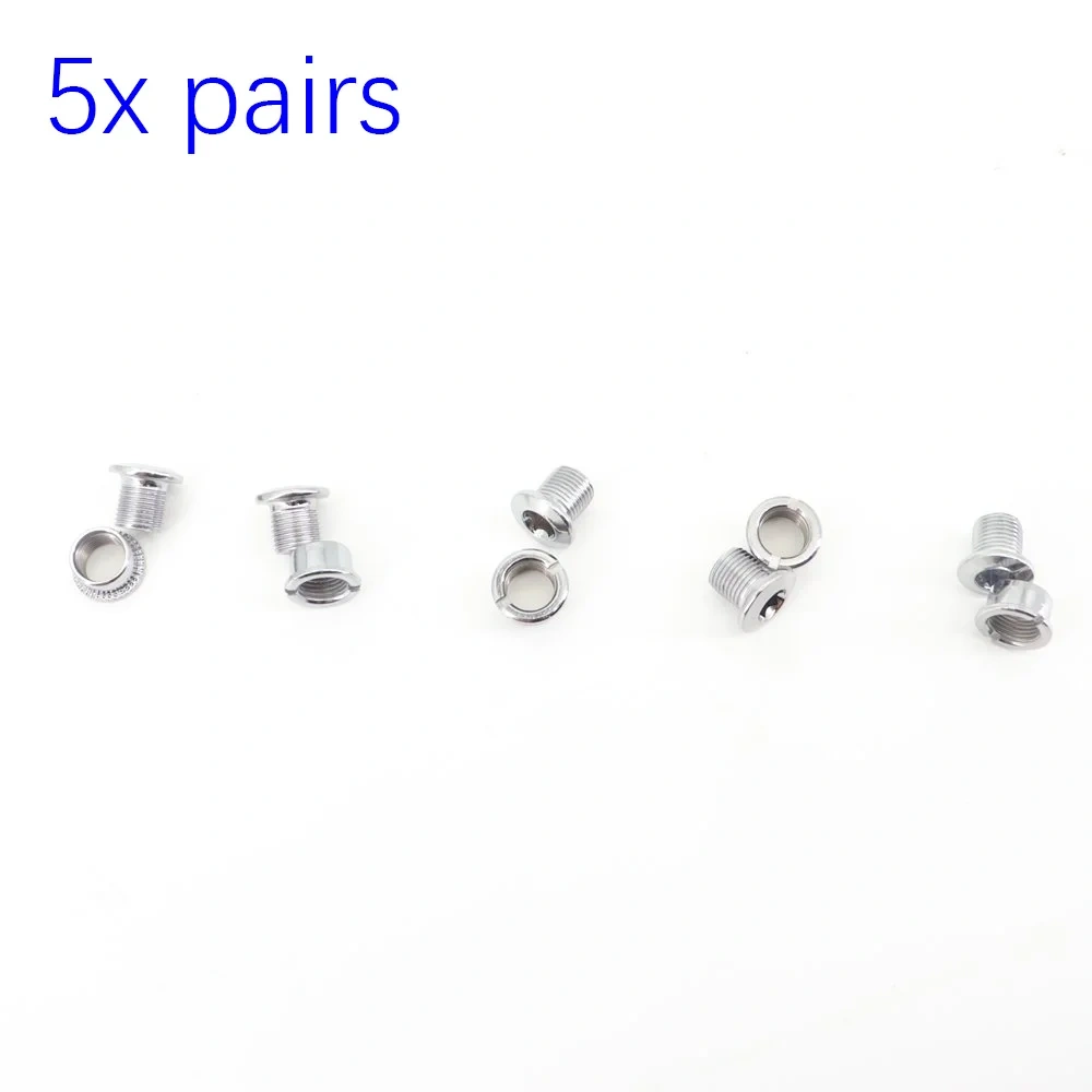 IXF bike chainring bolts steel bolts for 1x 2x chainring single speed double chainring M8 0.75 6.5 10.5mm