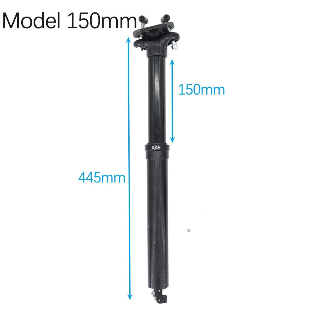 EXA Form Dropper Seatpost Bike MTB Mountain Bike 30.9 31.6 125mm 150mm Travel Kindshock Adjustable Seatpost Remote Control 900i