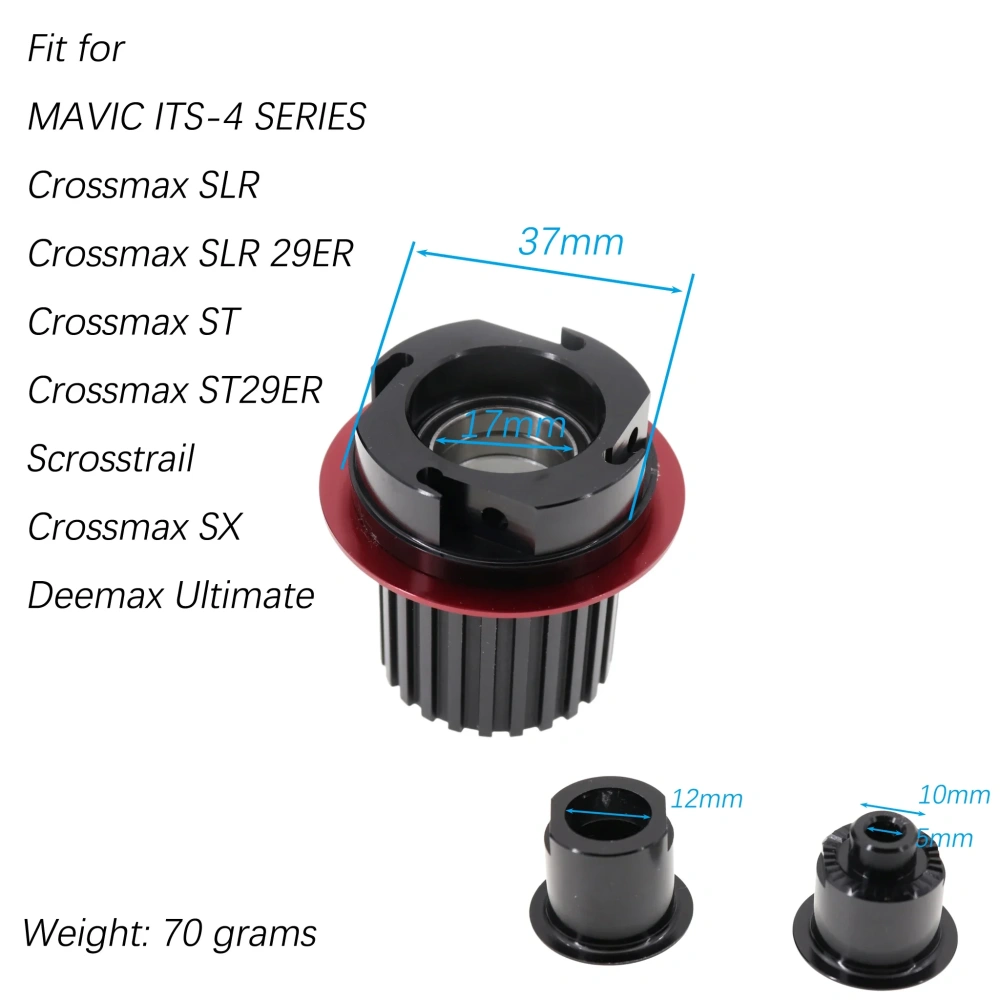 Bike Freehub body 12s Micro Spline driver freehub body for MAVIC DT XDR XD DT Swiss 180 190 240 350 MTB 11s for shimano hope i9