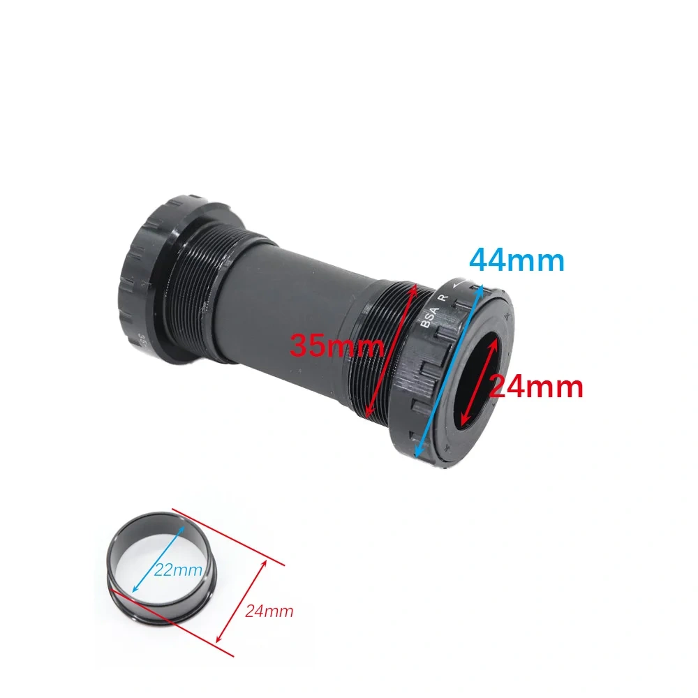 IXF BSA Threaded Bottom Bracket Bearing BB BB91 BSA 68 73 British Bottom bracket for Shimano 24 24mm Jiankun C68