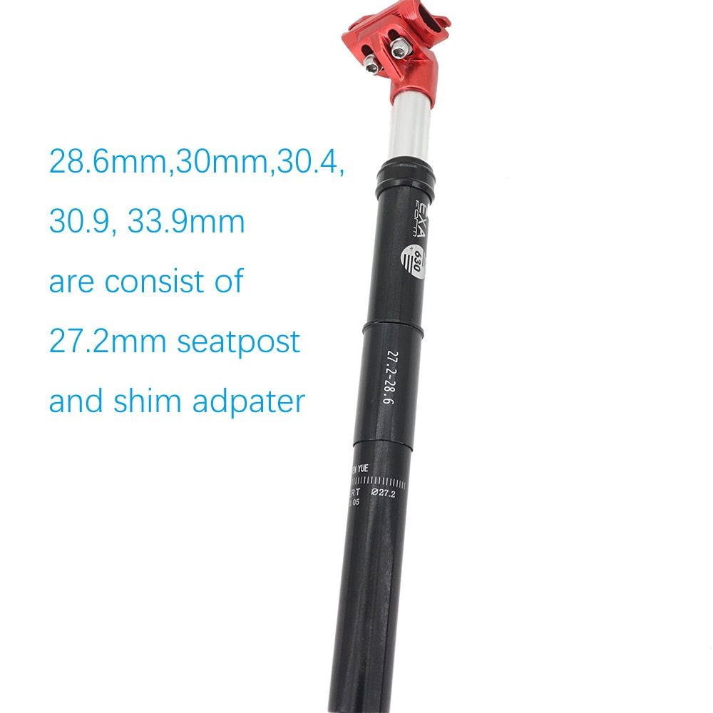 Exa Form Bike Suspension Seatpost 27.2mm 30.9 31.6 MTB Coil spring shock absorber seatpost  Mountain bike folding bike road 33.9
