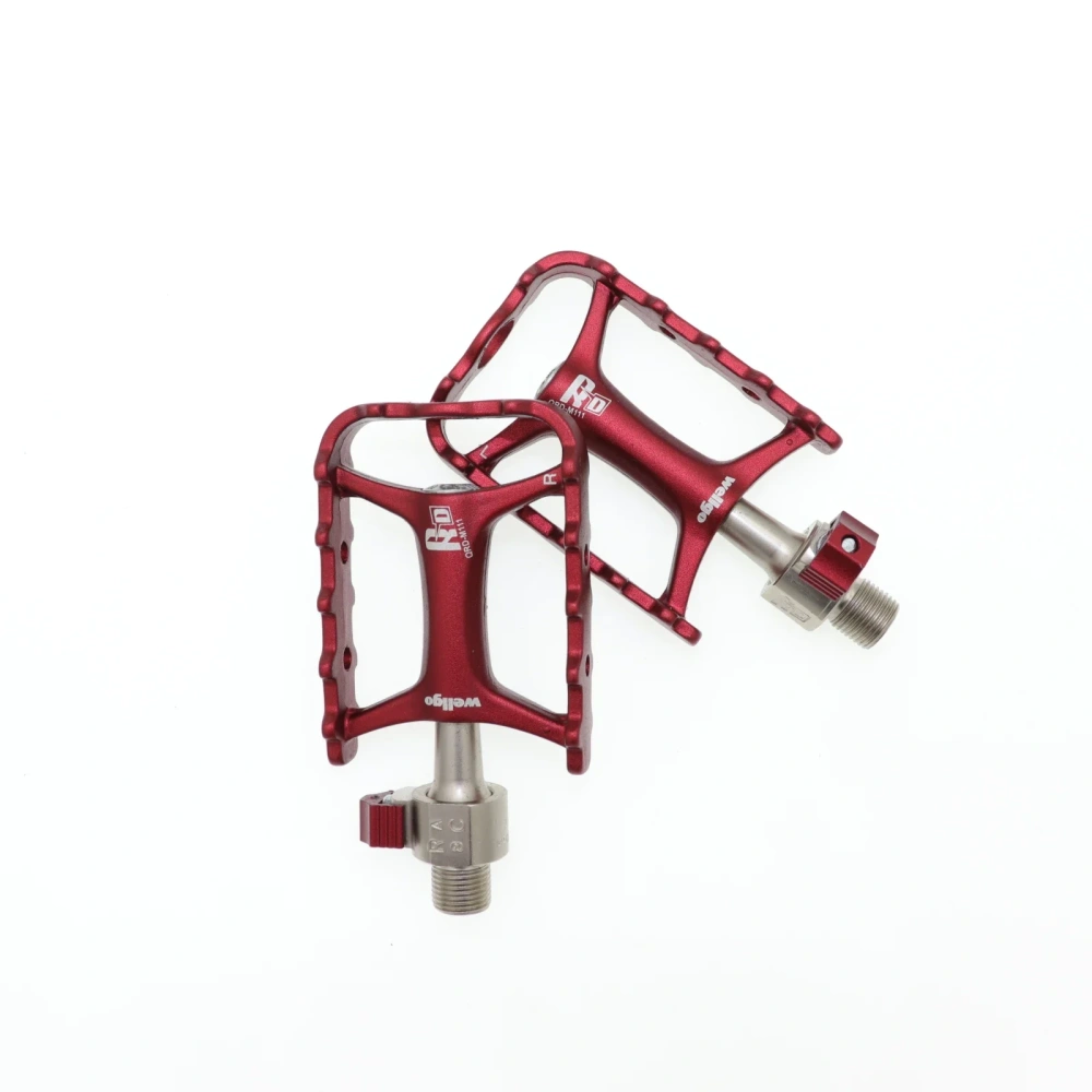 Wellgo Original Pedals Quick Release Device M111 Ultralight Bicycle Bike Pedals MTB Cycling QRD QRD2