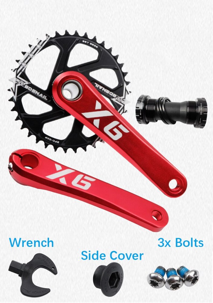 IXF GXP crankset MTB Bike Aluminum 3mm offset gxp chainring round oval for Sram crank Direct Mount X9 X0 XX1 X01 DUB 170 175 X6
