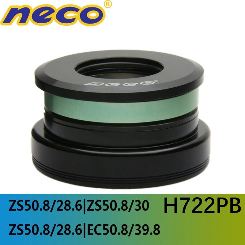 Neco Bike Headset 50.8 50.8 Semi Integrated ZS50.8 28.6 30 39.8mm Straight Tapered Fork Headsets MTB Bike