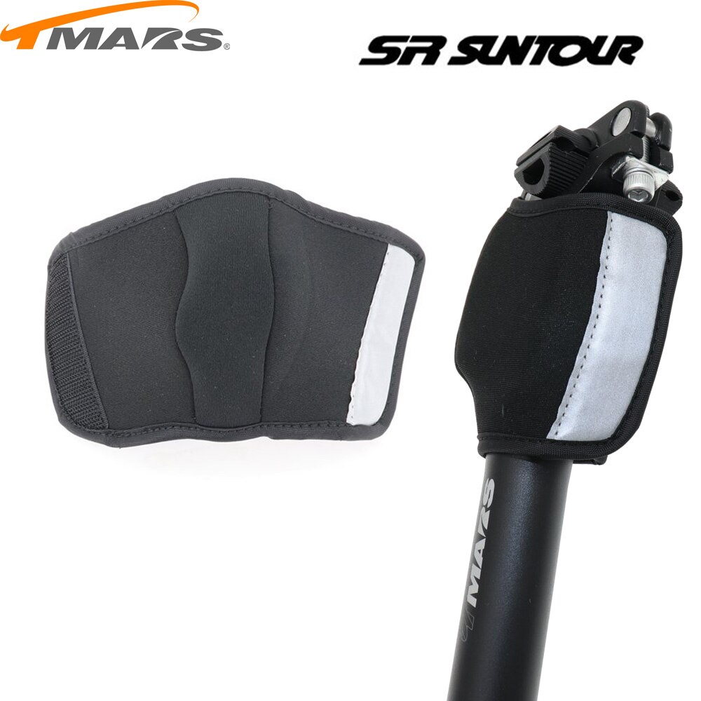 Generic Seatpost protective Cover Reflective Finger for Suntour NCX