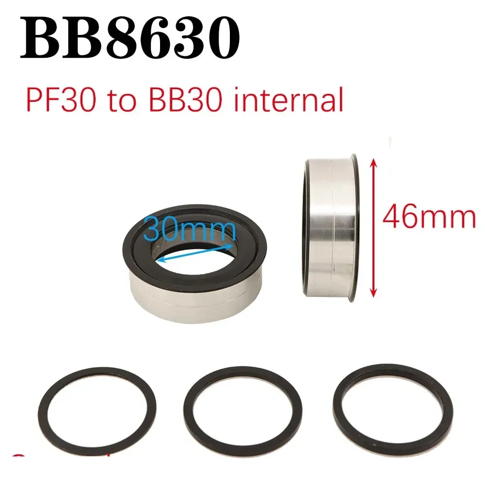 Gineyea Bottom bracket bike BB30 PF30 BB86 B79 BB386 for shimano for sram gxp press fit bearing 24mm 22 19 mm 42mm 46 MTB