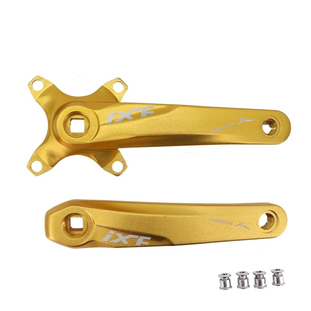 IXF MTB Crankset square Bike Crank 104bcd Deckas chainring 170mm 175 hollowtech 30t 32 34 36 38 mountain bike 1x 2x 3x 3 speed