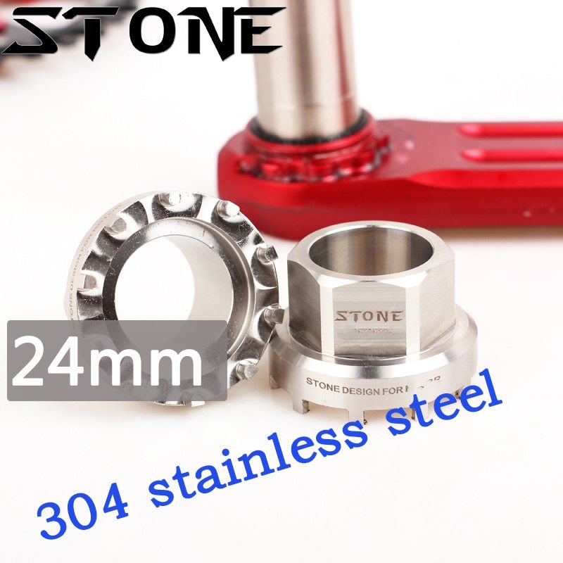 Stone Remover tool Crankset 24 uninstall dismantle discharge tool install for rotor 3D 24mm Axle 2inpower 24 mm spindle