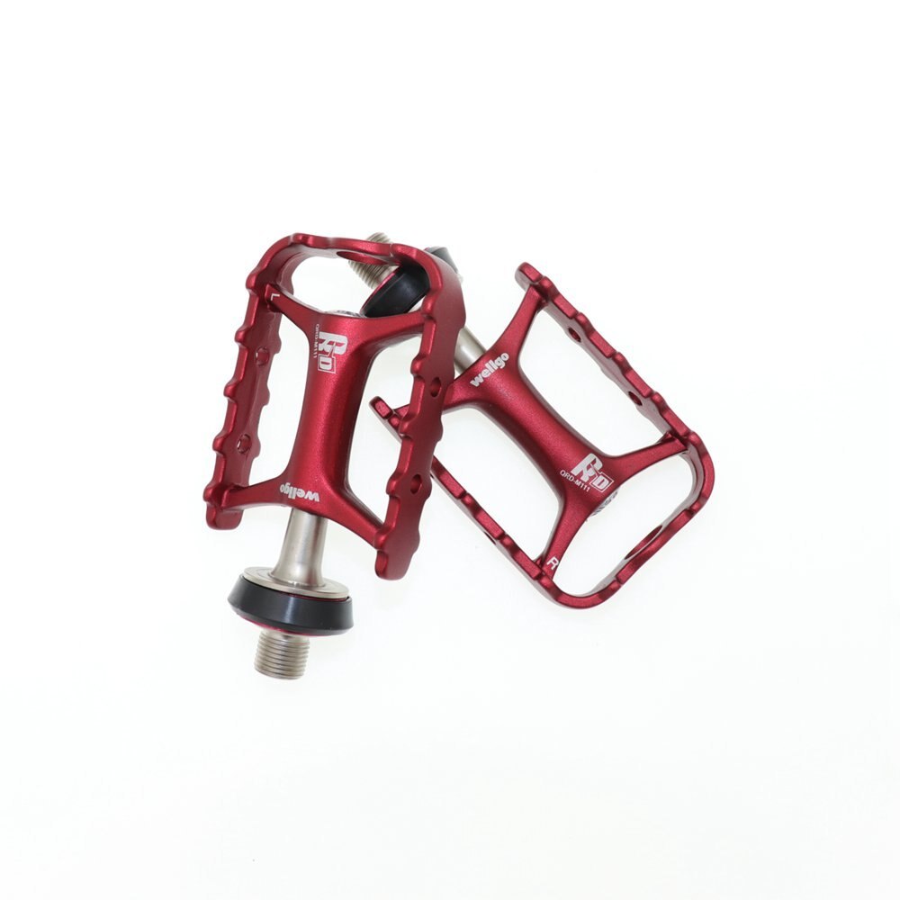 Wellgo Original Pedals Quick Release Device M111 Ultralight Bicycle Bike Pedals MTB Cycling QRD QRD2