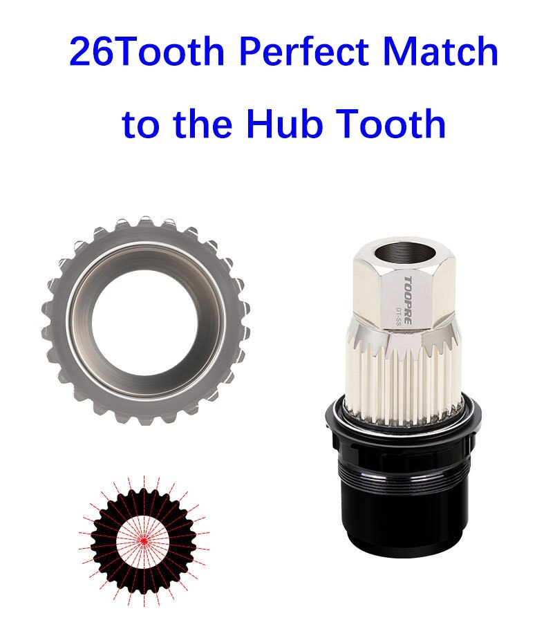 TOOPRE bike freehub body removal tool for DT Ratchet System wheel drum tool for DT bike hub repair 240S, 240,340,350,440,540