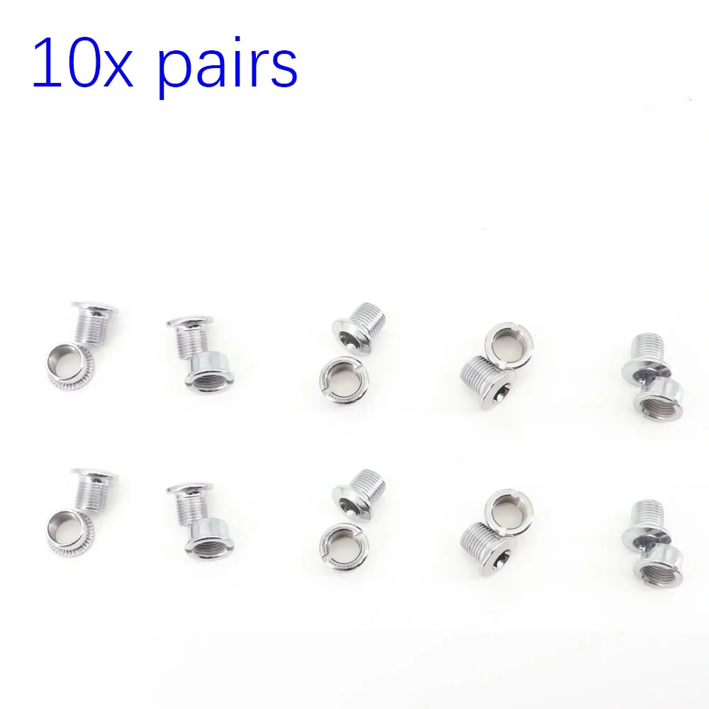 IXF bike chainring bolts steel bolts for 1x 2x chainring single speed double chainring M8 0.75 6.5 10.5mm