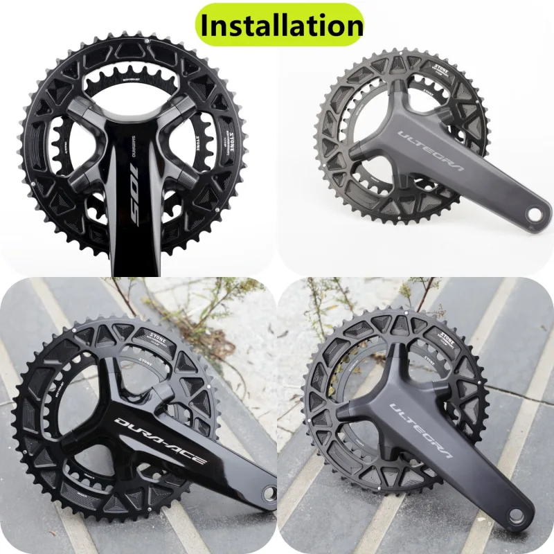 Crankset Ultegra Of 105 Shimano Dura Ace Ultegra 53 39 Crankset