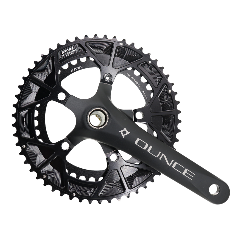 Stone 110bcd Round Double Chainring for Shimano 12S 5 Bolts Crank 12 Speed Road Bike 54 40T 46 32t 52 36T 53 39T 50 34 48 33T 2x