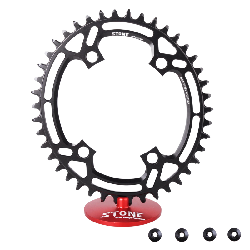 Stone Oval Chainring 110BCD for Apex Sram 4 Bolts 36 38 42T 44 46T 48 50T 54 56 58T 60 Road Bike MTB 9 10 11 12s 12 Speed