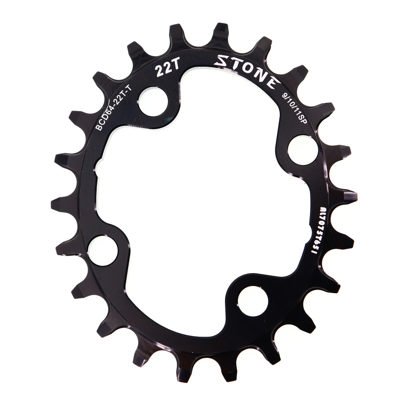 Stone Chainring 64BCD Oval Round for Shimano XTM780 M785 BMX 22T 24t 26t 28T MTB Bike Replace Inner Chainwheel Tooth Plate