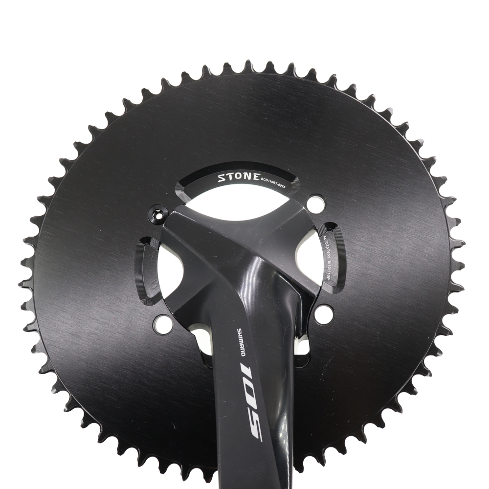 Stone Chainring 110 BCD Oval for Shimano 105 R7000 R8000 R9100 36 40T 44T 46T 48T 50T 52T 54 56 58T 60T Bike Chainwheel 110bcd