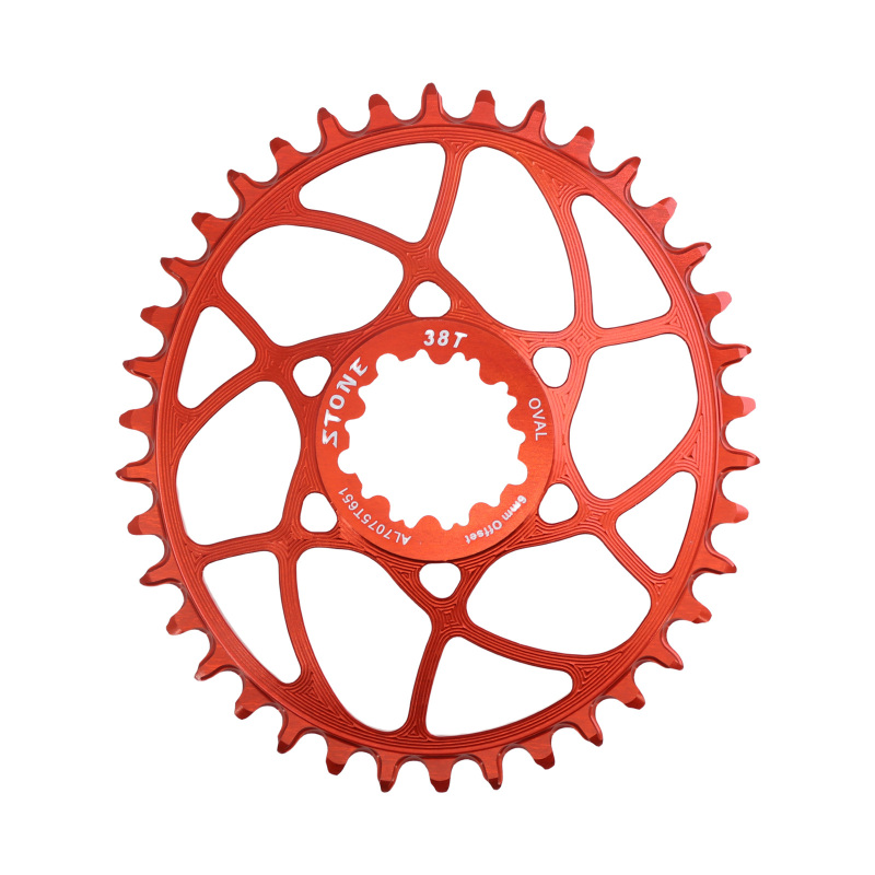 Stone Oval Chainring Direct Mount 6mm Offset for GXP XX1 Eagle X01 X1 X0 X9 for Sram 28T 30T 32T 34T 36 38 MTB Road Bike 6 mm