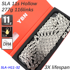 11 SLA hollow silver