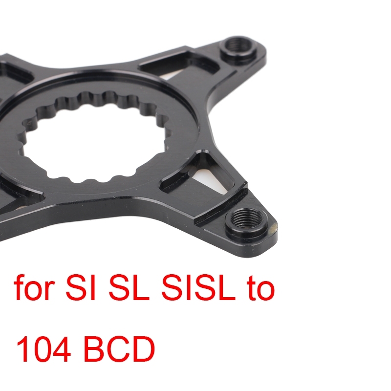 Stone chainring Spider for SI SL SISL to 104BCD Adapter Converter Single Speed 104bcd MTB Crank Bike Parts