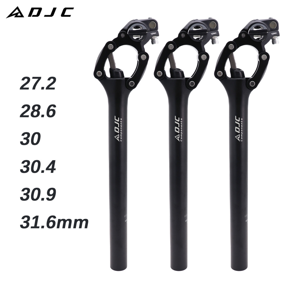 DJC Bike Suspension Seatpost Parallel Shock Absorber Parallelogram Bicycle Seat Post 28.6 30.1 30.4 30.9 31.6 MTB CX DH