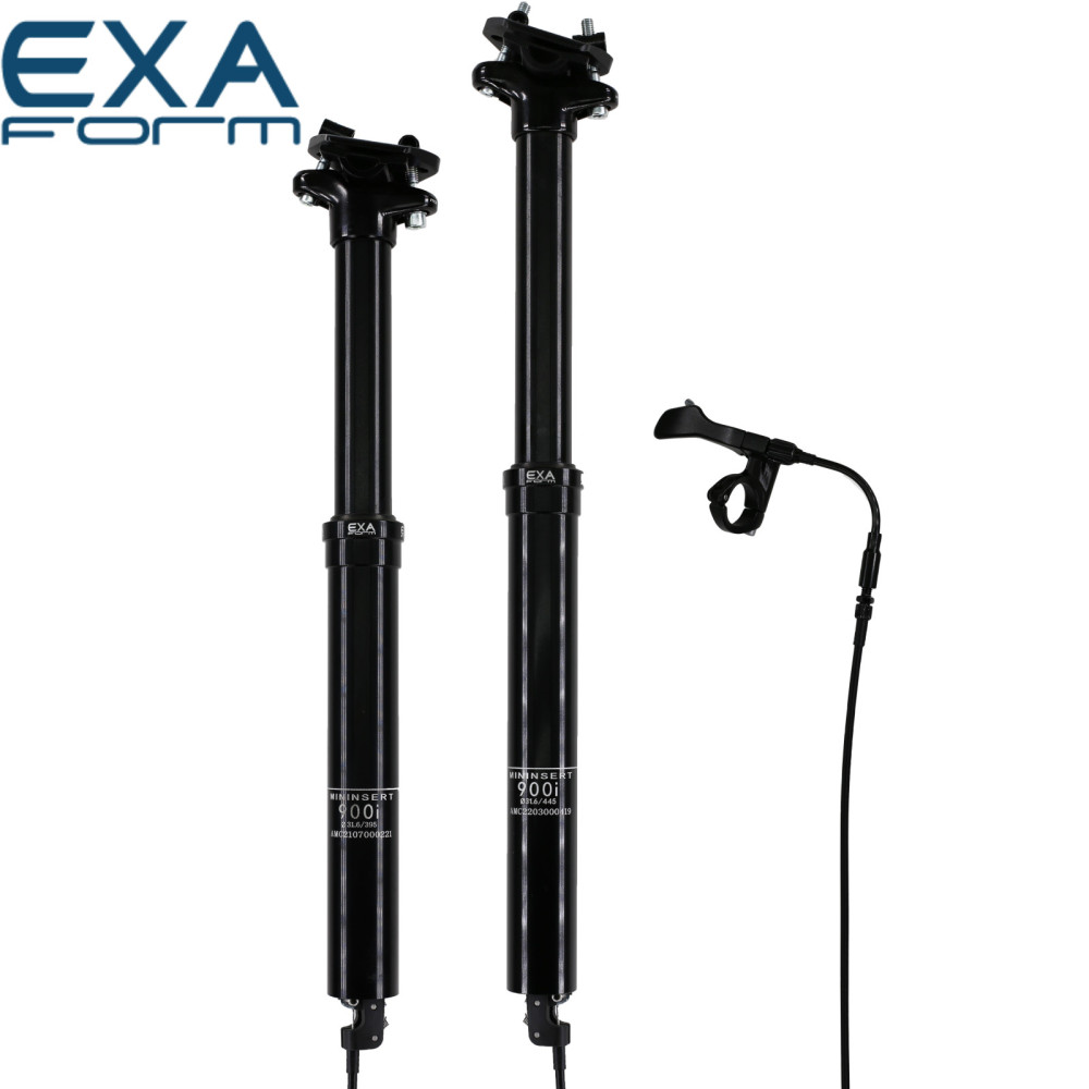 EXA Form Dropper Seatpost Bike MTB Mountain Bike 30.9 31.6 125mm 150mm Travel Kindshock Adjustable Seatpost Remote Control 900i