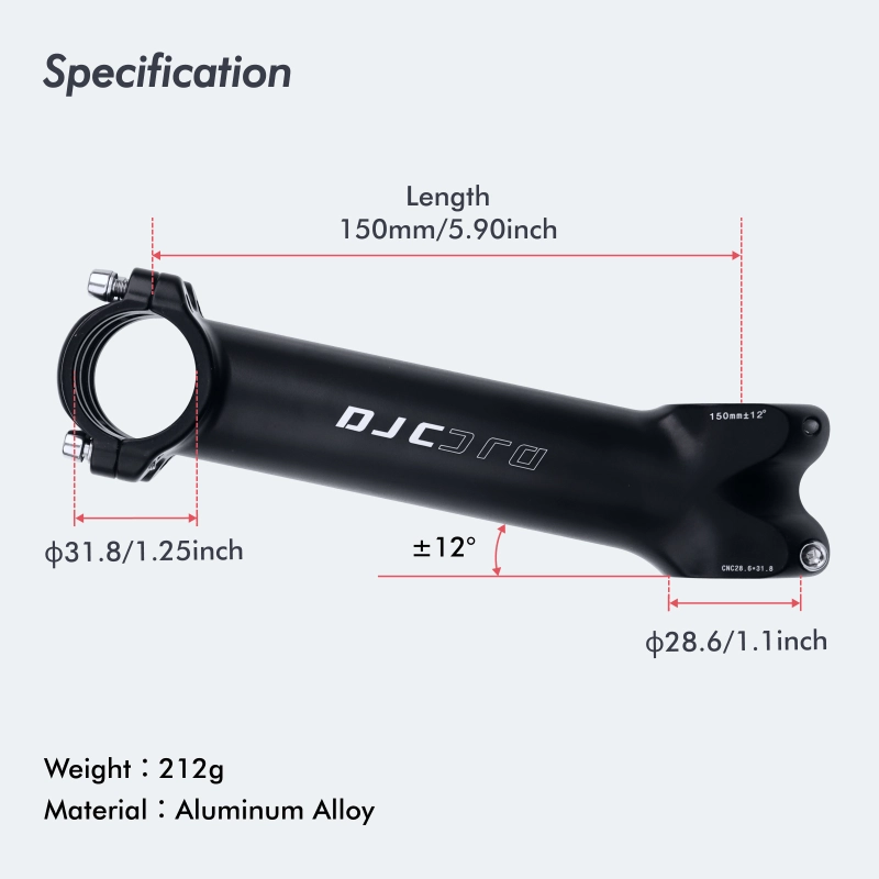 Gravel Bike Mountain Bike Stem Length And Handling DJC Bike Stem