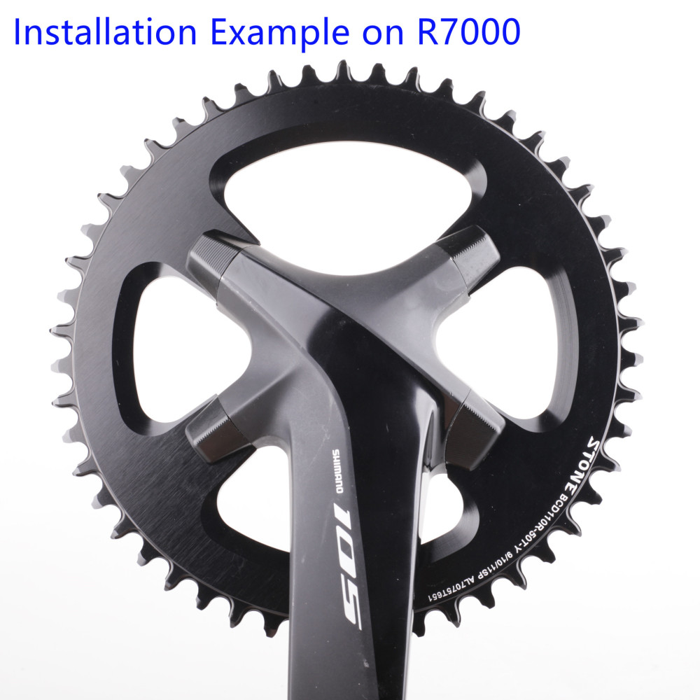 AL7075 Chainring Cap for 105 R7000 R8000 R7100 R8100 R9100 R9200 FC 6800 9000 4 Bolt Road Bike Crank Cover Screws Repair Parts