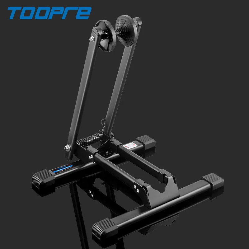 TOOPRE Bicycle Folding Parking Rack Repair Stand Mountain Bike Portable Display Stand Inserted Support