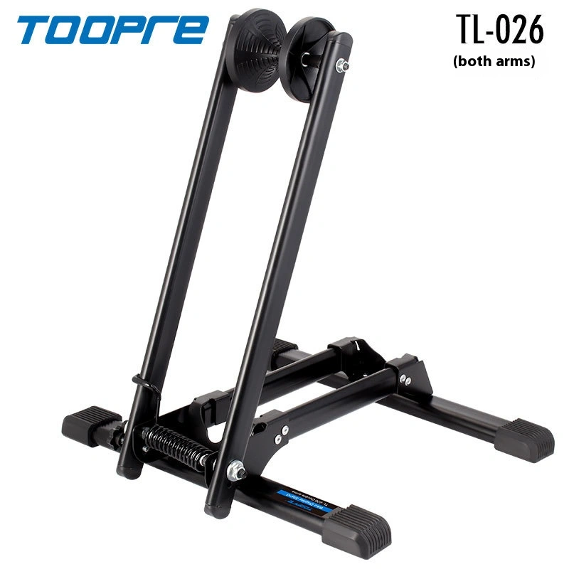 TOOPRE Bicycle Folding Parking Rack Repair Stand Mountain Bike Portable Display Stand Inserted Support