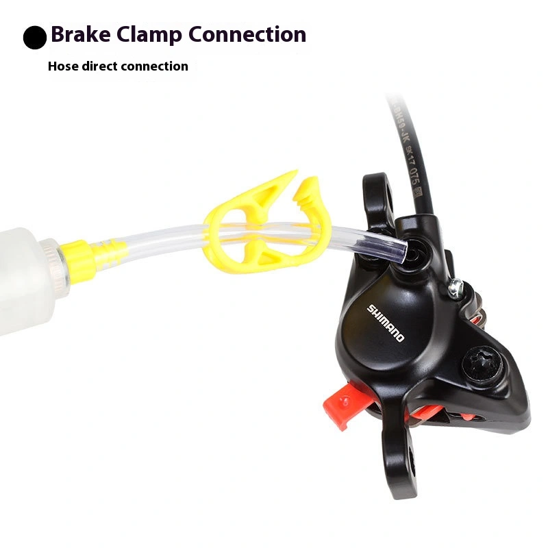 TOOPRE Mountain Bike Disc Brake Oil Filling Tool, for Refilling and Changing Brake Fluid, Maintenance Universal Oil Injector