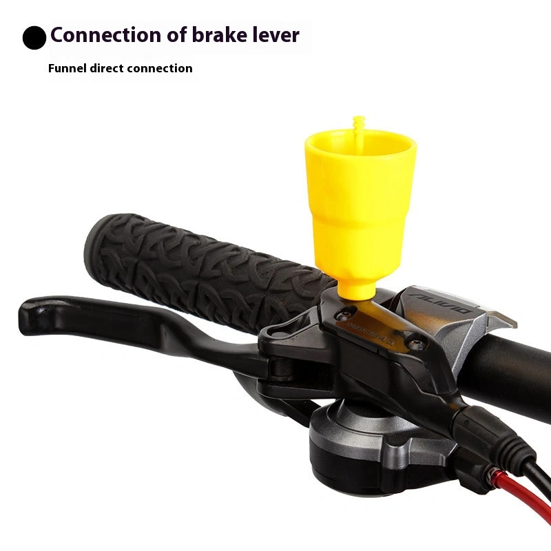 TOOPRE Mountain Bike Disc Brake Oil Filling Tool, for Refilling and Changing Brake Fluid, Maintenance Universal Oil Injector