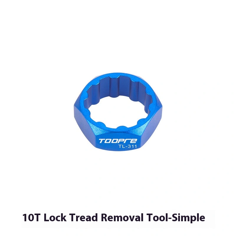 TOOPRE Self-locking Pedal Wrench Tool for Mountain and Road Bikes, Pedal Lock Installation and Removal Socket