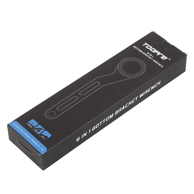 TOOPRE Mountain Road Bike Hollow Integrated BB Bottom Bracket Wrench DUB Chainring Installation and Removal Tool