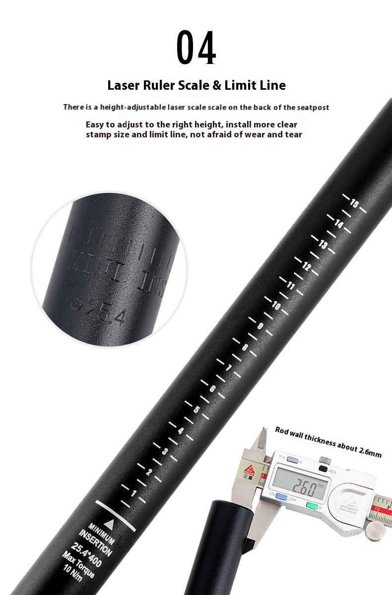 TOOPRE Aluminum Alloy Bike Seatpost 27.2/28.6mm Extended Two-Bolt Offset Seat Tube for MTB Road Bicycle