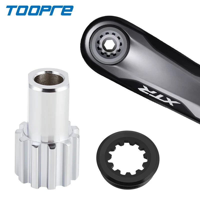 TOOPRE Crankshaft Side Cover Removal Tool for XTR M9100 Integrated Hollowtech Crank Arm Screw Installation Sleeve