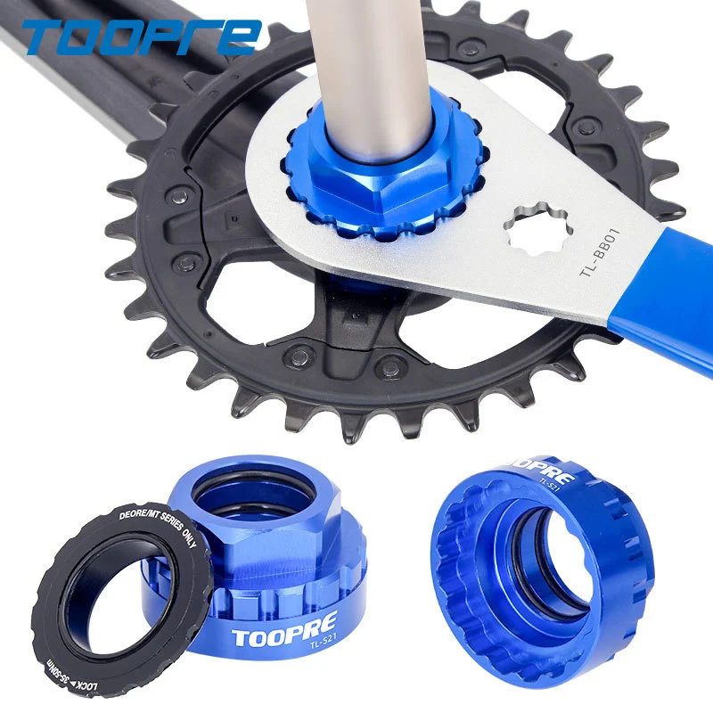 TOOPRE 12-Speed Direct Mount Chainring Removal Tool for M7100/M8100/M9100 XT Chainrings Installation Sleeve