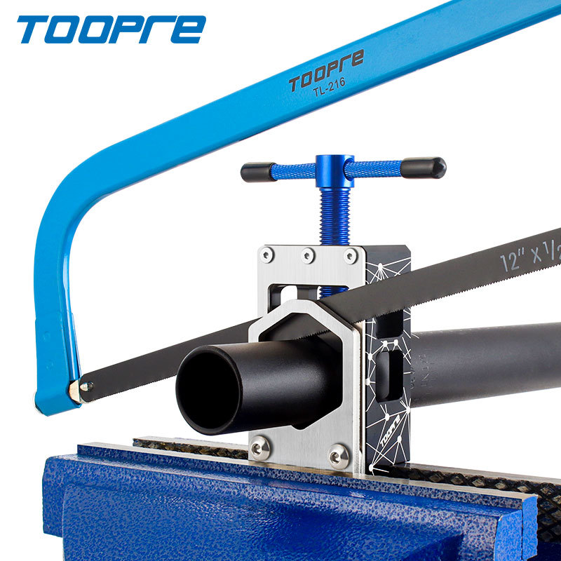 TOOPRE Bicycle Fork Compression Fitting Tool Road Bike Carbon Fiber Steerer Tube Cutter Saw Guide