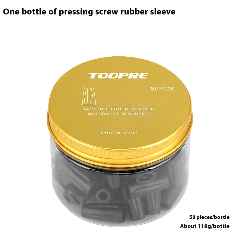 TOOPRE Mountain Bike BH-59/90 Disc Brake Hydraulic Oil Injection Accessories Oil Needle, Hose Compression Ring, T-Head Olive Head