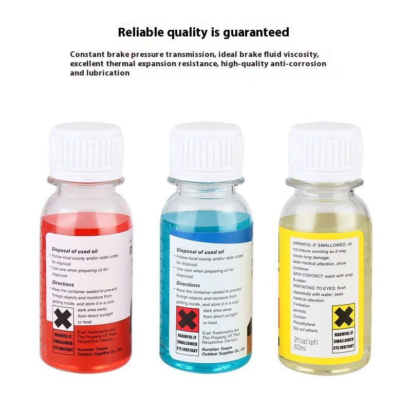 TOOPRE Mountain and Road Bike Mineral Oil DOT Oil Universal Hydraulic Disc Brake System