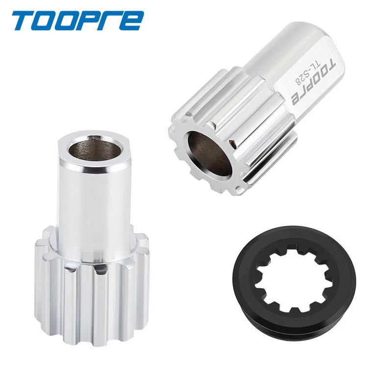 TOOPRE Crankshaft Side Cover Removal Tool for XTR M9100 Integrated Hollowtech Crank Arm Screw Installation Sleeve