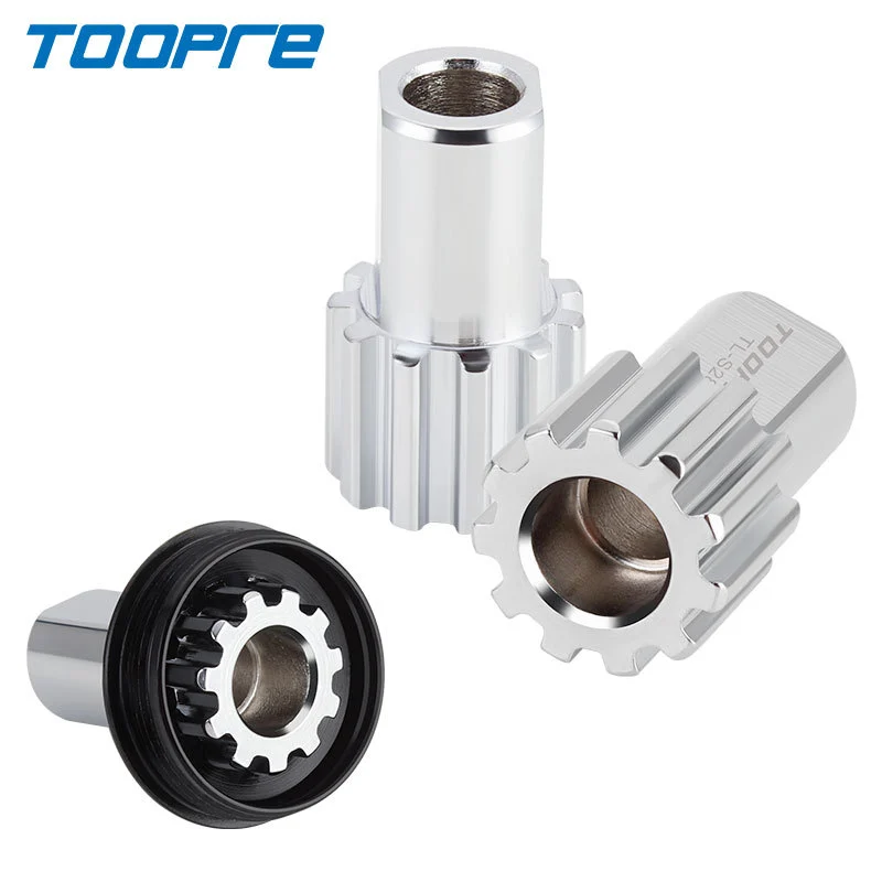 TOOPRE Crankshaft Side Cover Removal Tool for XTR M9100 Integrated Hollowtech Crank Arm Screw Installation Sleeve
