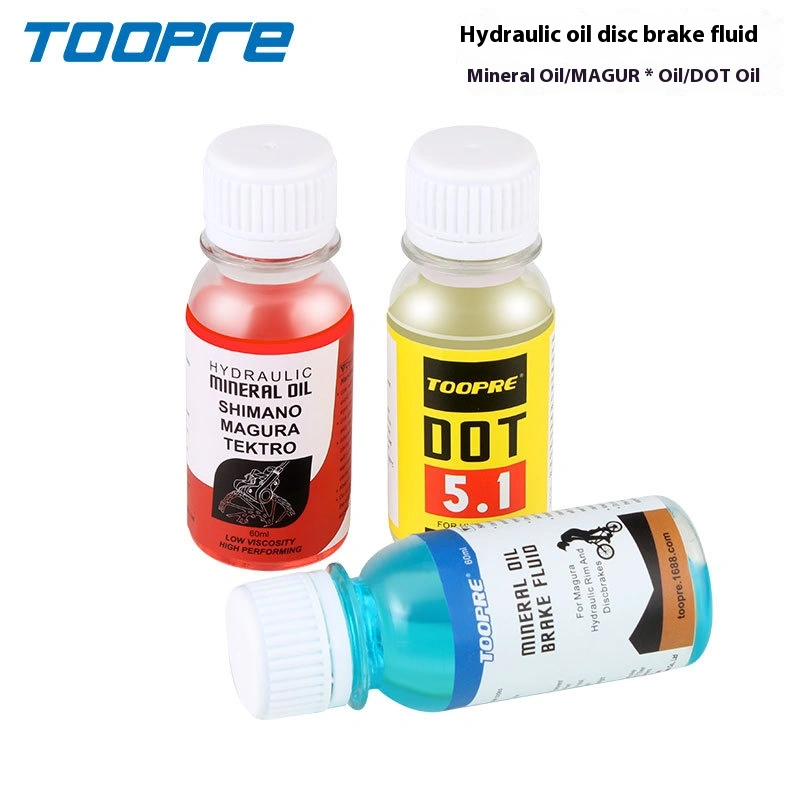 TOOPRE Mountain and Road Bike Mineral Oil DOT Oil Universal Hydraulic Disc Brake System