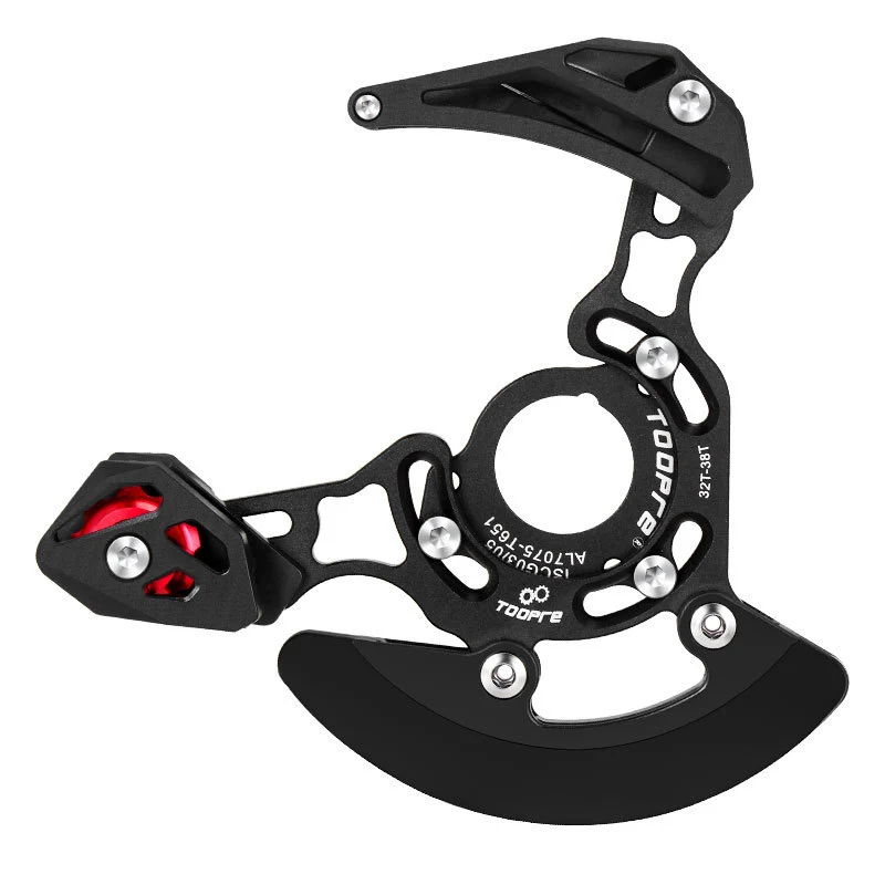 TOOPRE Mountain Bike Single Chain Guide DH Rear Derailleur Guard 32T-38T Chainring Stabilizer ISCG03/05