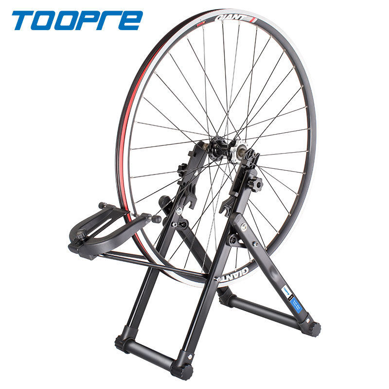 TOOPRE Folding Bicycle Wheel Truing Stand Repair Tool Mountain Bike Wheel Rim Corrector